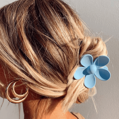 Bloom Flower Hair Claw Clip