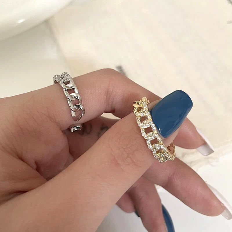 Stella Luxury Chain Ring