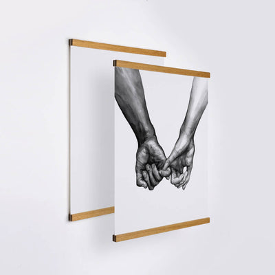 Wood® Magnetic Frame - Nordic Peace