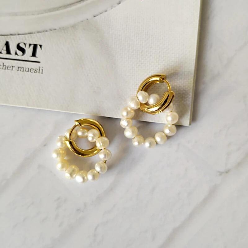 Jude pearl earrings