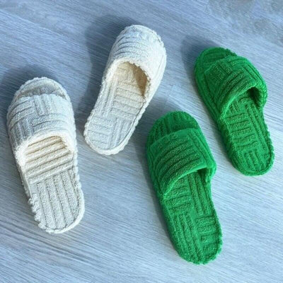Luxury Terry Cloth Slippers